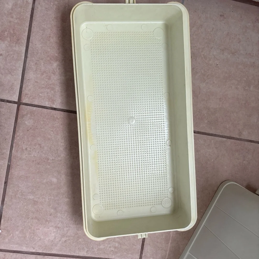 Vintage Art Deco Sewing Machine Hard Storage Case Heavy Duty! Fits Most Machines